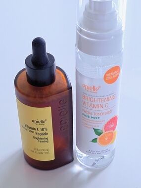 Epielle Brightening Vitamin C Serum & Toner Mist Set